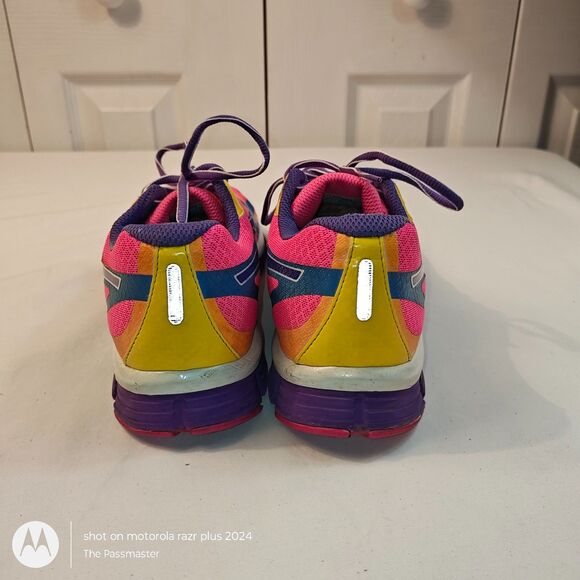 Women's Asics Gel Extreme 33 Pink/Purple Running Shoes Sneakers US Size 8.5 - Picture 4 of 6